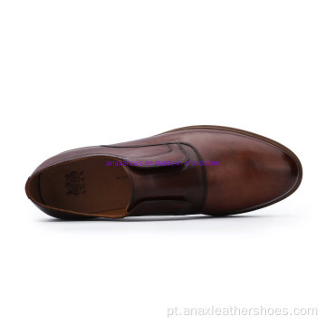 Sapatos casuais masculinos de alta qualidade slip on Oxfords